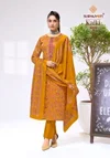 Kalki Vol 42 By Suryajyoti Jam Satin Discharge Dress Materials 
